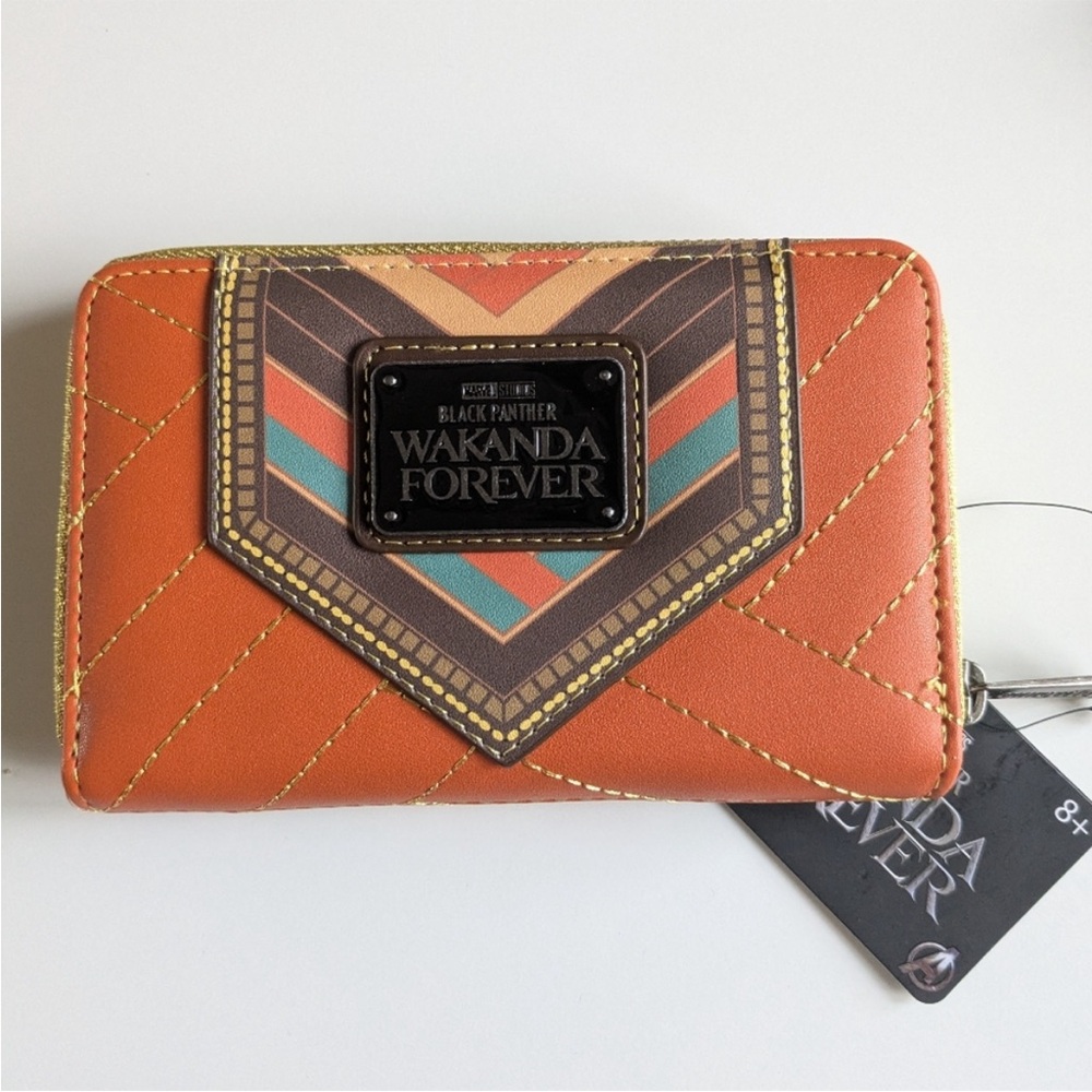 Loungefly  Wakanda Forever Multicolor Wallet with Geometric Design